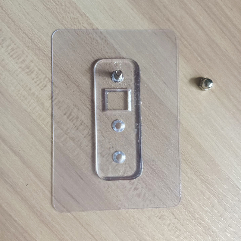 [Accesorios al por mayor] accesorios de gancho de parche pegajoso sin punzonado sin costuras hebilla de etiqueta adhesiva hebilla de gancho de cremallera adhesiva