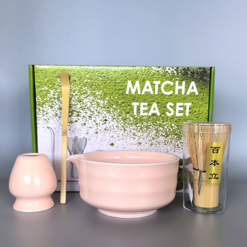 抹茶日式透明釉带嘴抹茶碗刷套装百本立宋代茶道茶刷茶碗茶勺茶筅|undefined