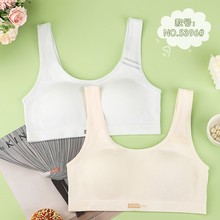 发育期学生运动内衣夏季薄款透气吸汗小初高中女大童少女文胸