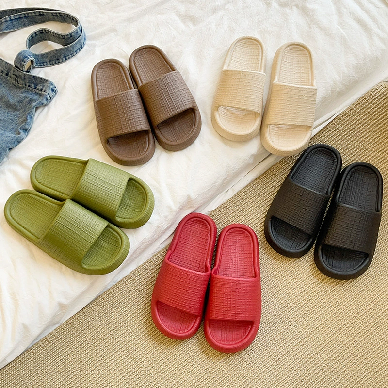 Домашние тапочки женский 2025 новый крытый мягкий дом купание противоскользящий и бесшумный