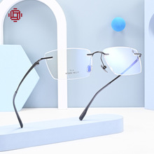 BT5251-5300时尚半钛无框眼镜框女眼镜架男近视眼镜眼镜框批发