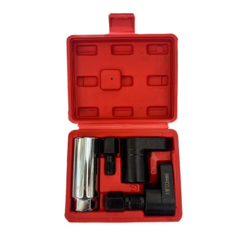 Llave de vaso especializada para desmontaje y montaje del sensor de oxígeno delantero del coche, llave de boca abierta de 22 mm, juego de herramientas de reparación automotriz de 22 mm.