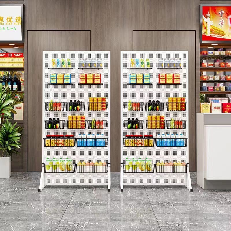 Estante de exhibición multicapa para almacenar estantes de supermercado sofá sin módulo