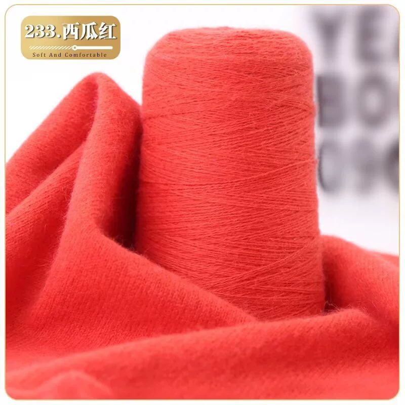 Manufacturer wholesale two-strand cashmere thread genuine cashmere thread 100 woven hand knitted scarf yarn pure DIY wool thread