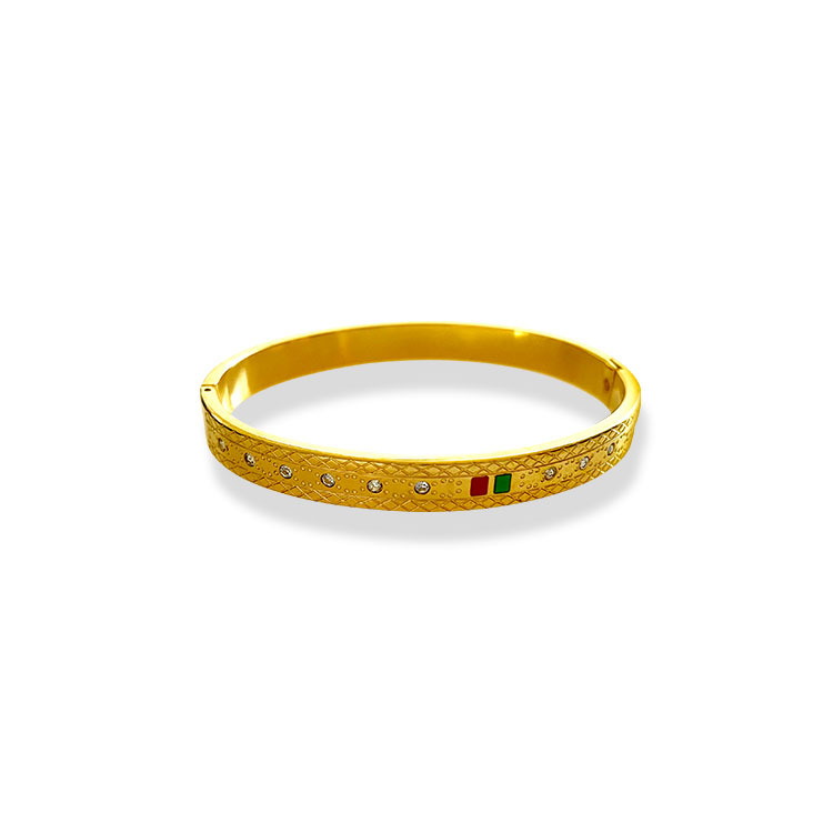 Retro Simple Light Luxury Bracelet Titanium Steel Ins Trend_voghion.com