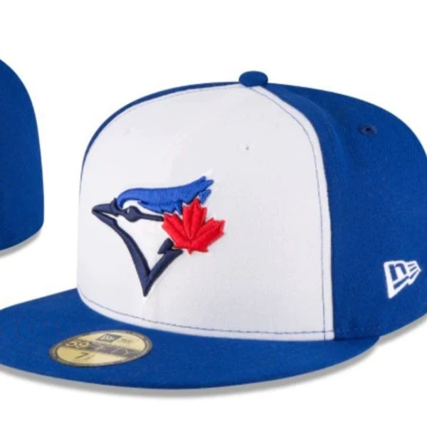 Простая кепка размера Toronto Blue Jays закрытая бейсболка солнцезащитная козырек вышивка на шапке