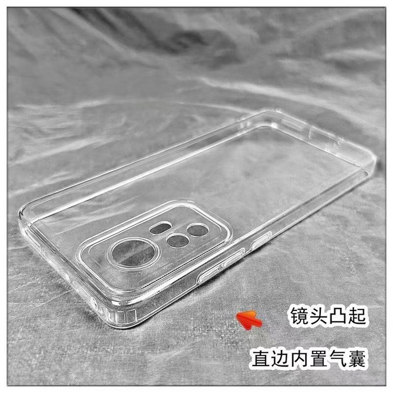 Official Original Case Suitable for Xiaomi 12 Phone Case, Xiaomi 12X Simple Style, 12Pro Ultra-Thin, 12Spro Transparent, 13 Soft Case
