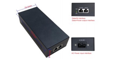 Gigabit PoE блок питания ~90 Вт