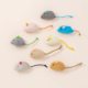 Wholesale cat toys bite-resistant and scratch-resistant cloth mouse cat toy funny cat toy with tail cute cat toy supplies