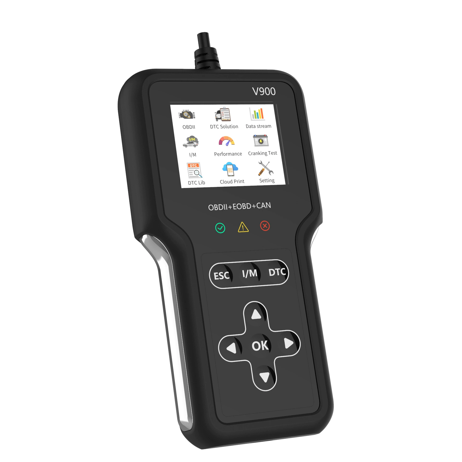 25 лет новый детектор неисправностей автомобиля V900 obd автомобильный детектор автомобильный сканер многоязычный
