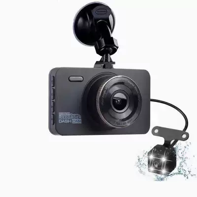 3inch Hd Night Vision Single Driving recorder - double-lens
