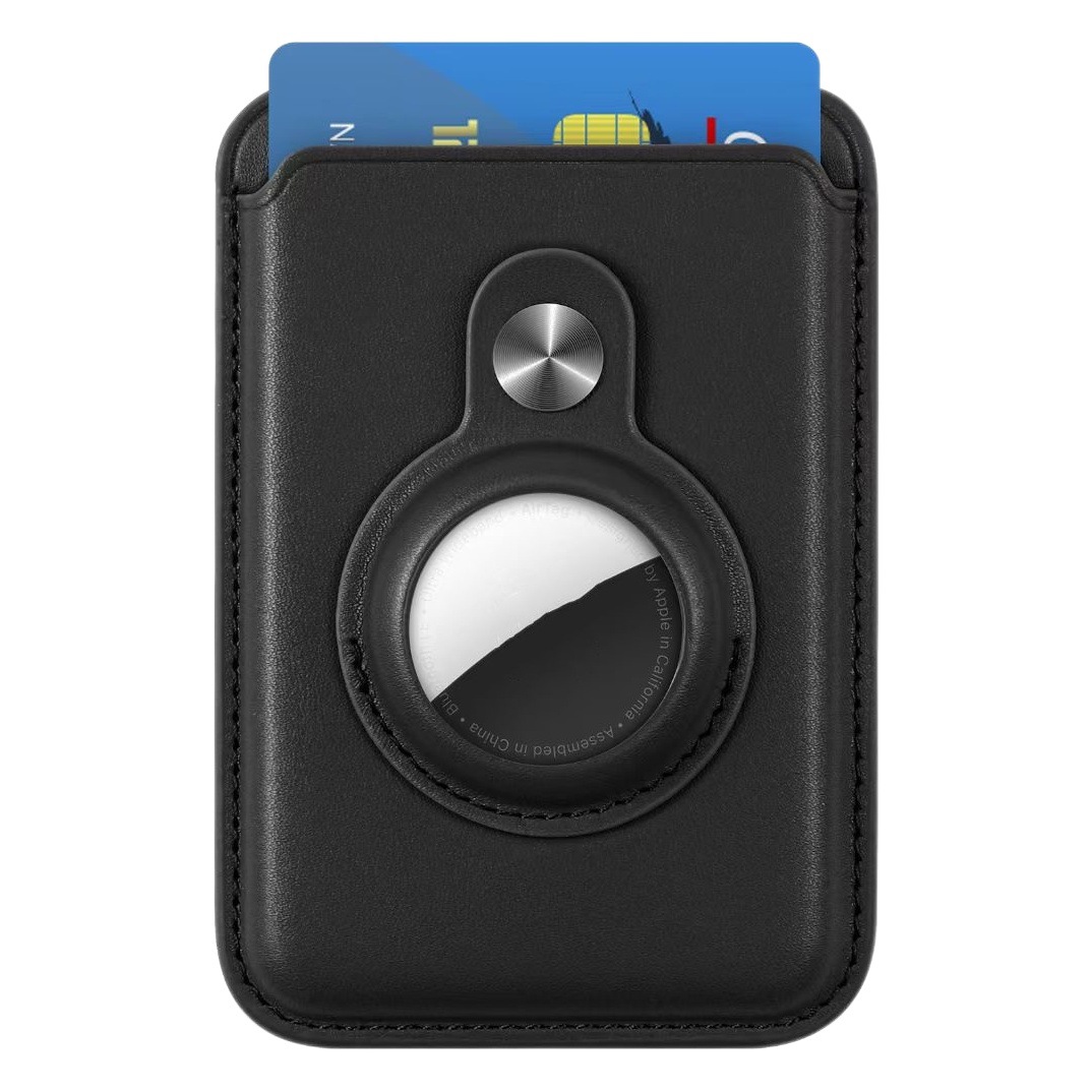 Aplicable a Apple 13MagSafe titular de la tarjeta magnética titular de la tarjeta cubierta protectora airtags anti-perdido dispositivo cubierta protectora