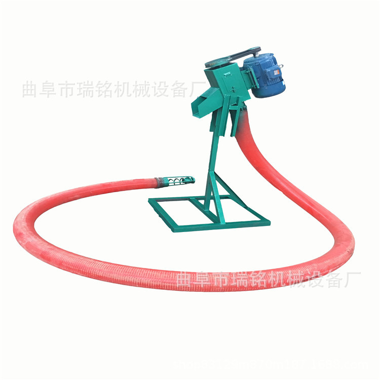 家用粮食饲料粉末提升机TGFF 玉米小米螺旋提升机 沙石垂直提升机