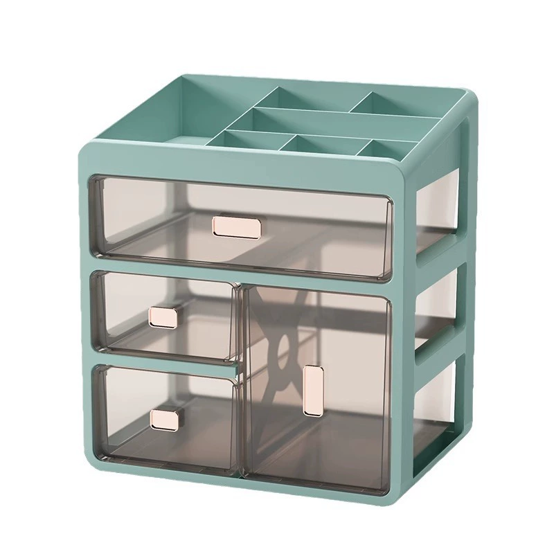 Емкая пластиковая столовая мебель для dressing table, коробка для хранения