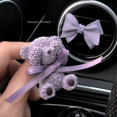 bow bear car aromatherapy wholesale: Car Perfume Aromatherapy