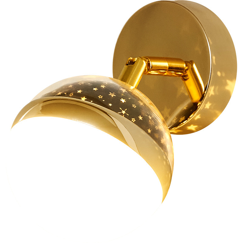 Salón de estar dormitorio luz de aire de fondo pared de luz de pared de cielo estrellado atmósfera pasillo estrella creativa estrella de fondo luz de proyección