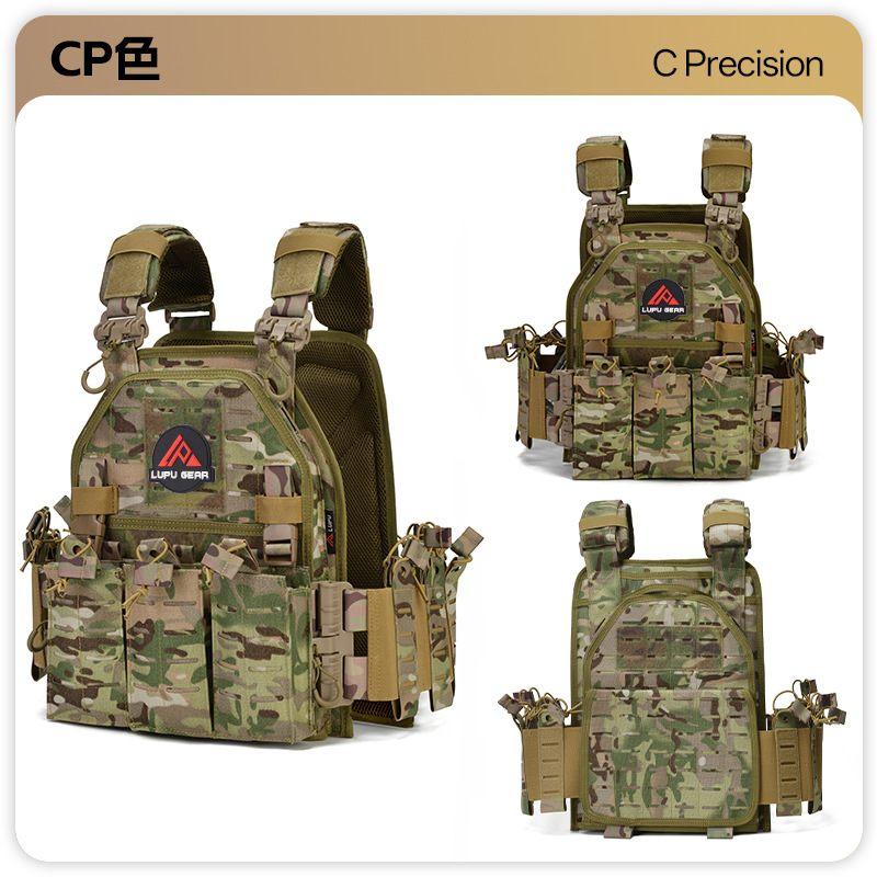 Ropa táctica de desmontaje rápido chaleco de campo multifuncional chaleco anti-desgaste fabricante de ropa de entrenamiento transpirable en stock