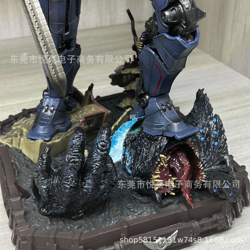 パシフィック・リム メカモデル オーナメント フィギュア バッテリー発光 ウォーリア メカ GK|undefined