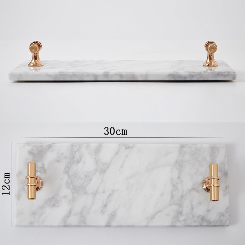 Mango de lujo ligero Kara White 30*12cm