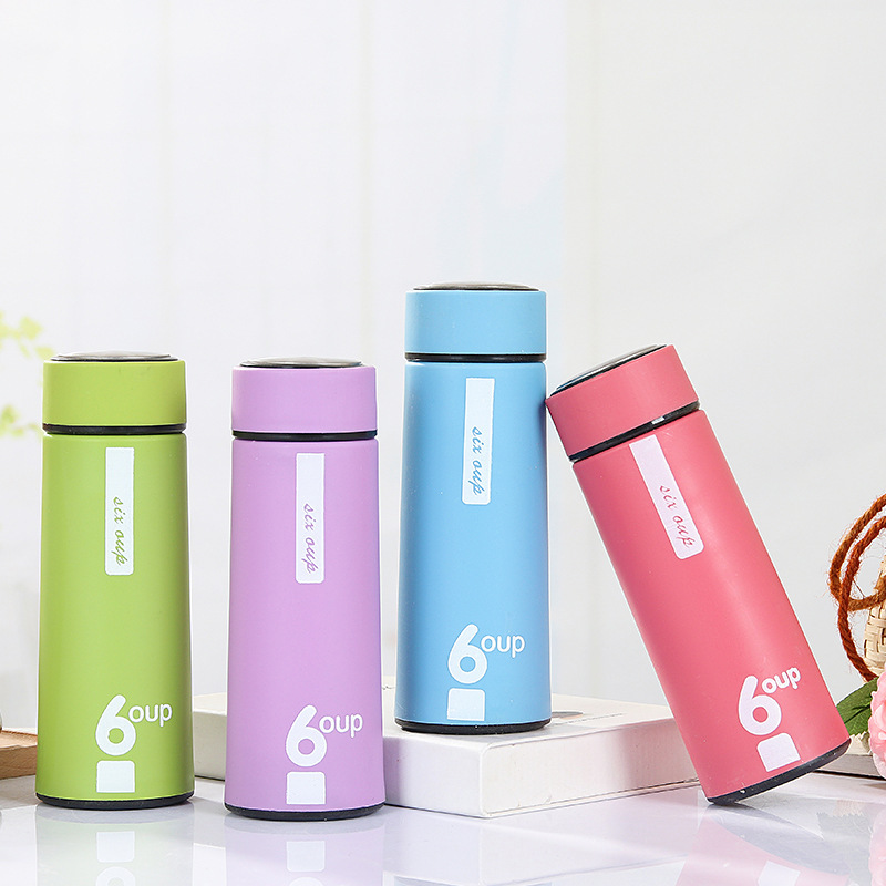 商務杯網紅保溫玻璃杯百貨便攜禮品地推引流廣告開業伴手禮水杯