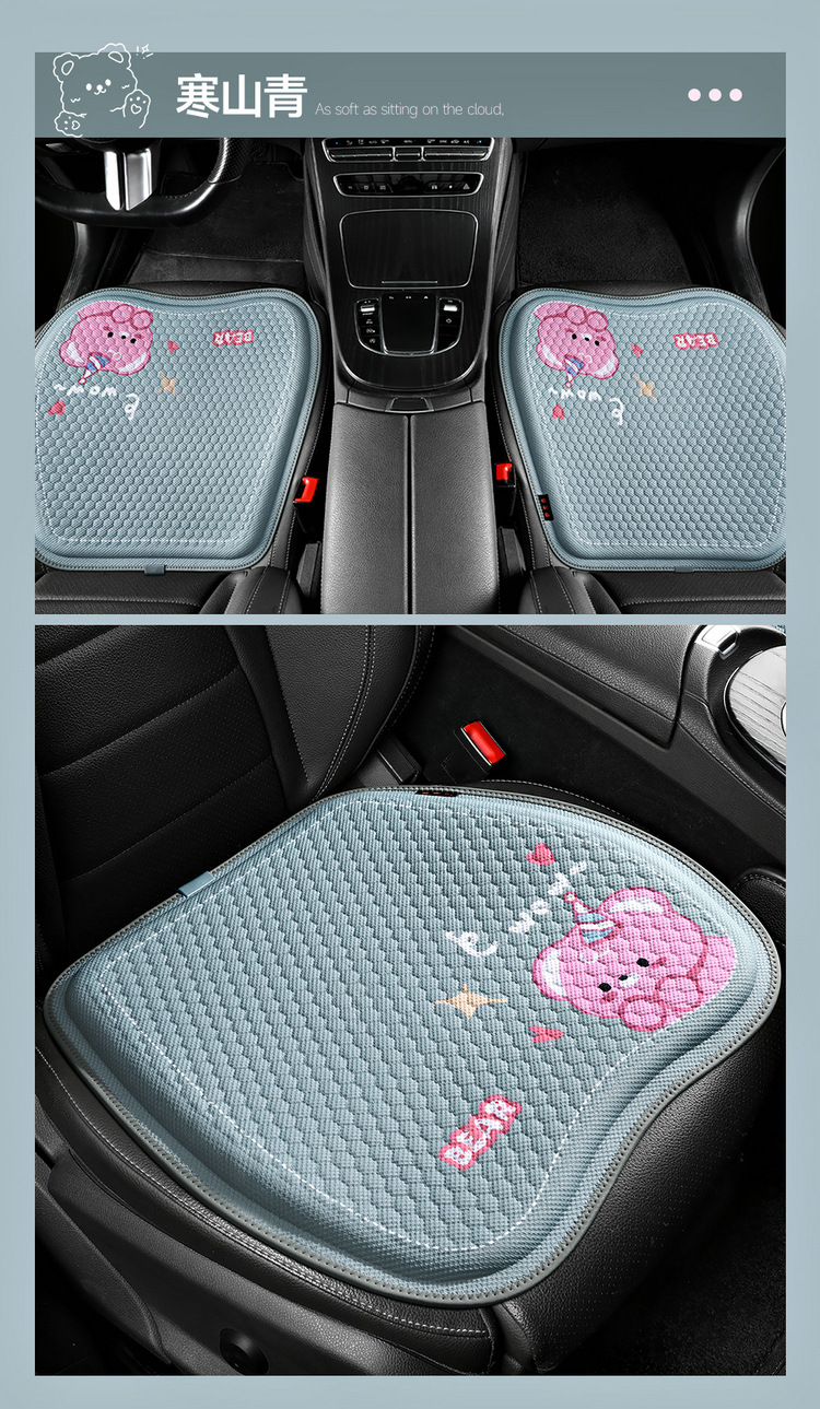 Factory Direct honeycomb car gel cushion single piece Four Seasons universal car seat cushion summer breathable ventilation butt pad