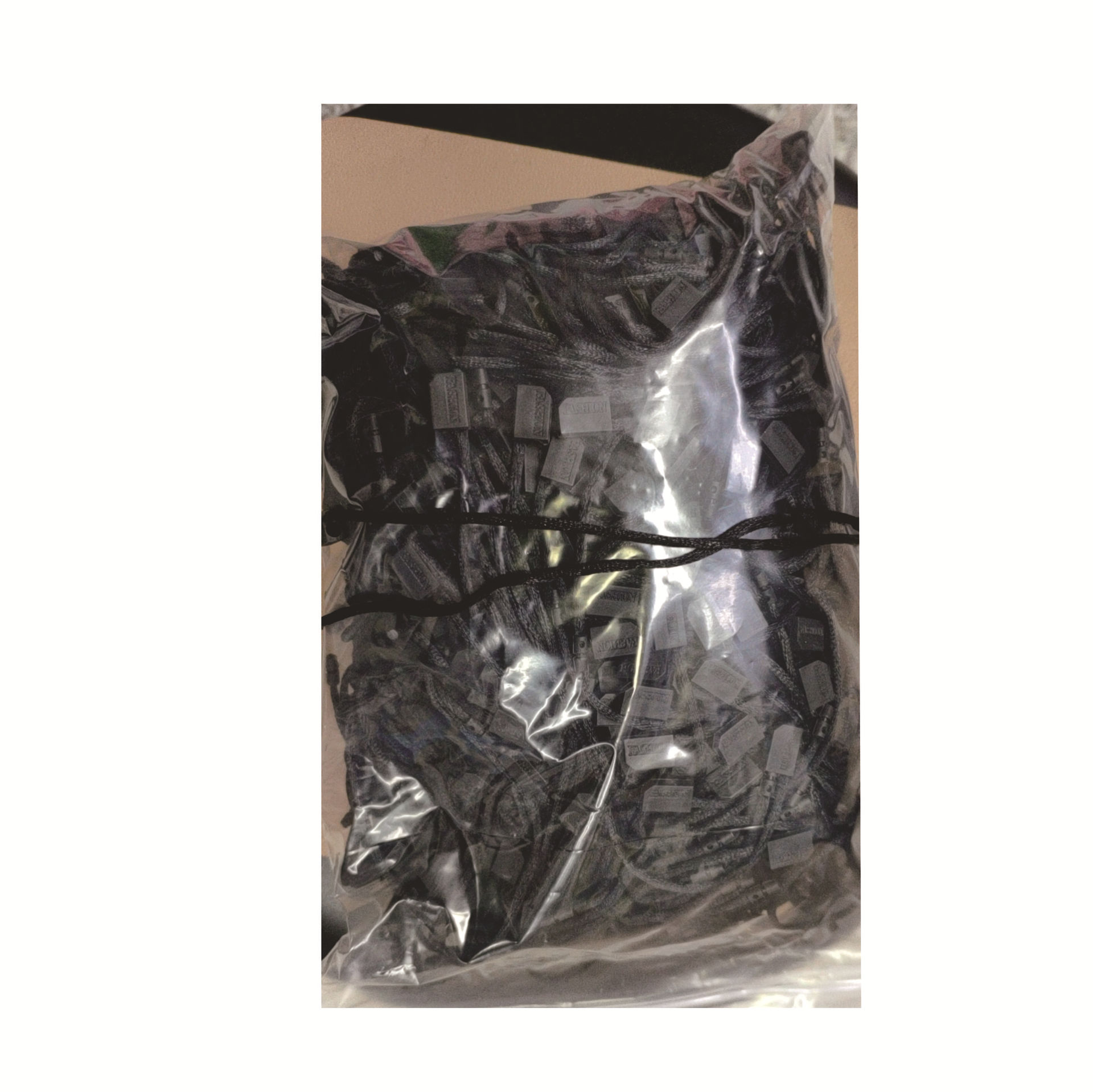 来样生产吊粒双插通用专业生产黑白通用一次成型吊粒塑料吊粒生产