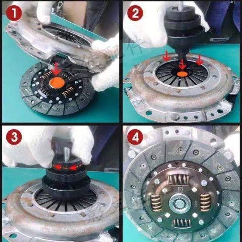 Car clutch alignment tool, clutch disc calibration and installation tool, specialized tool for auto maintenance and repair