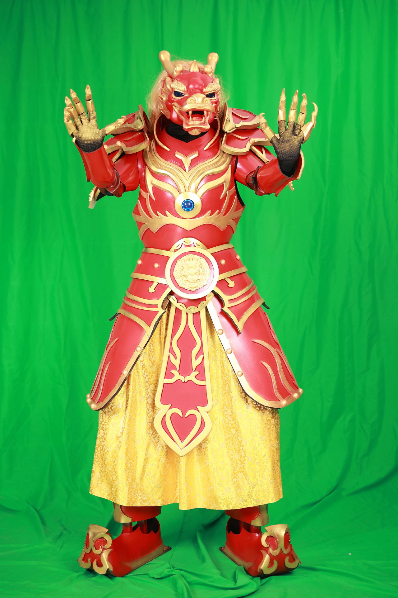 La gente real usa disfraces de boda, accesorios de actuación, Sun Wukong, Monkey King, Great Sage, Toro Demon, accesorios de armadura, disfraces