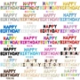 字母主题瘦版生日气球