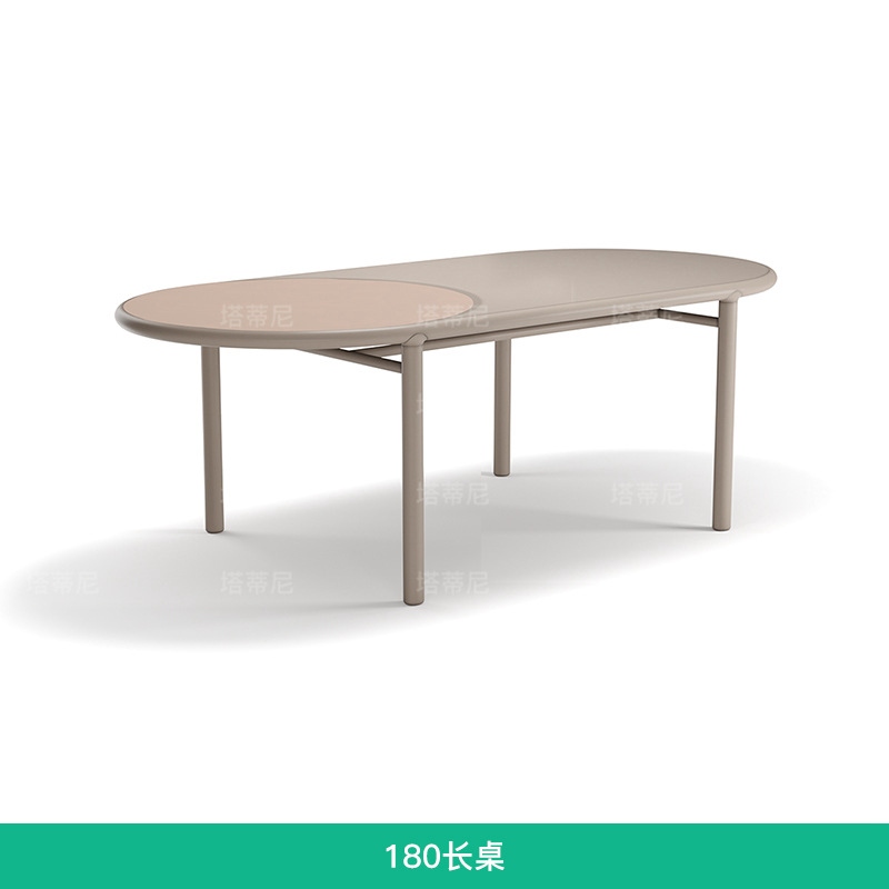 Mesa y silla al aire libre patio de ocio villa al aire libre sala de modelo de restaurante occidental silla de comedor hotel diseñador de bar de caña image 10
