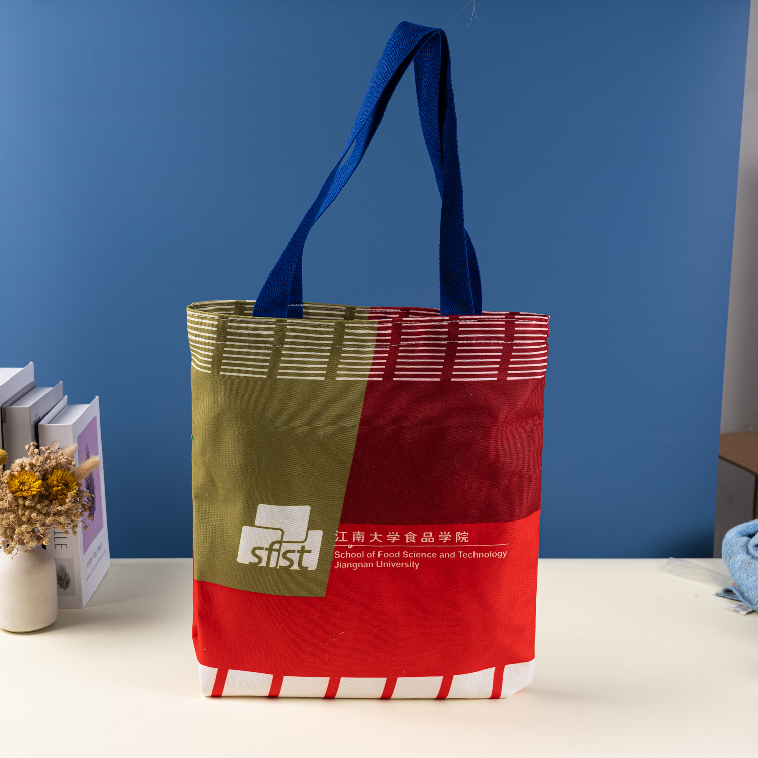 复古风手提帆布袋制定logo 学生单肩购物棉布袋 广告宣传帆布礼包