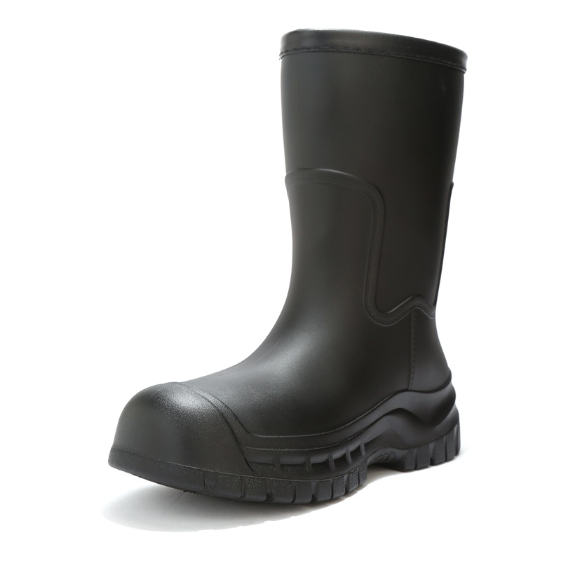 Botas de lluvia tipo Chelsea para mujer, antideslizantes, estilo casual, media caña, ideales para uso diario
