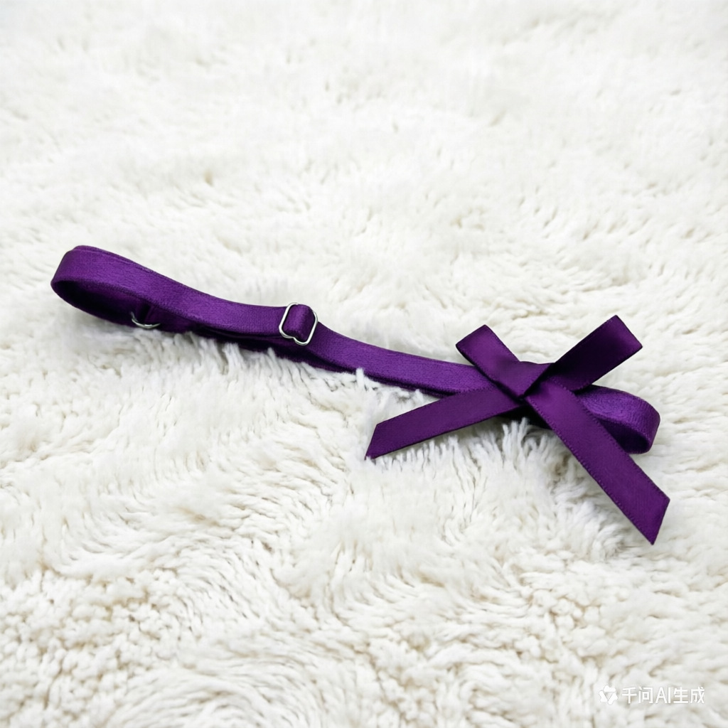 Black Lace Elastic Leg Garter with Bowknot, Single Thigh Accessory — detail image 3