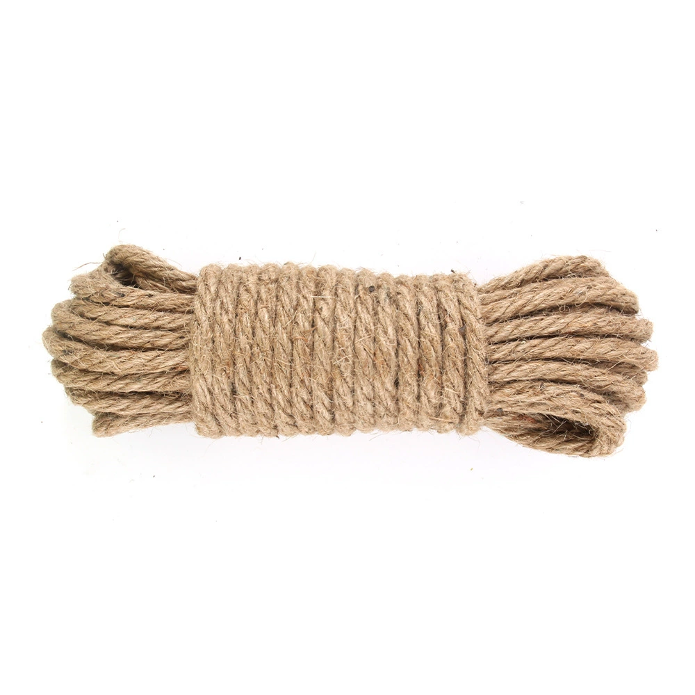 Hemp Bondage Rope (Muqu) 5–40 m options, natural jute, metal or plain ends
