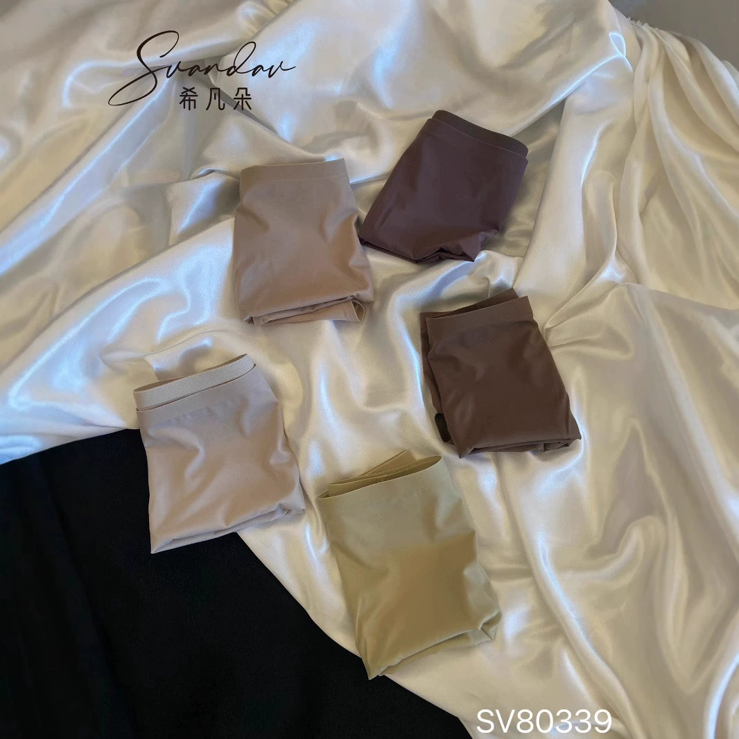 Silk бесшовное бюстье женское нижнее белье, комфортное и не жаркое, талия средней высоты женские треугольники, не сдавливая ягодицы 80339