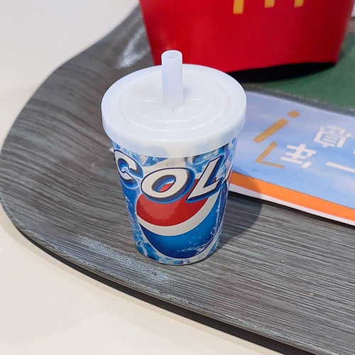 Internet celebrity simulation food hairpin McDonald's French fries burger hair accessories cola drink headwear night market supply wholesale