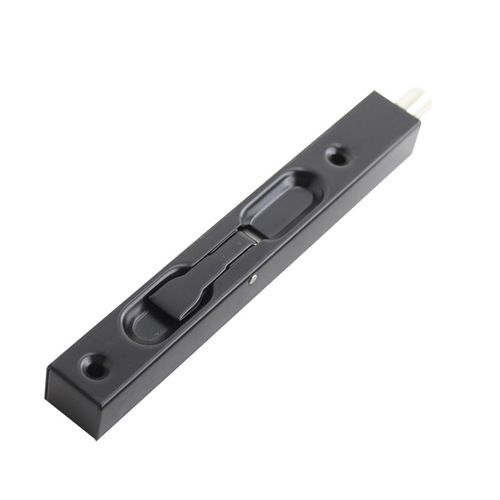 6-48 inch extended stainless steel concealed pin box-type door bolt, floor and ceiling invisible pin lock security door, double-sided pin