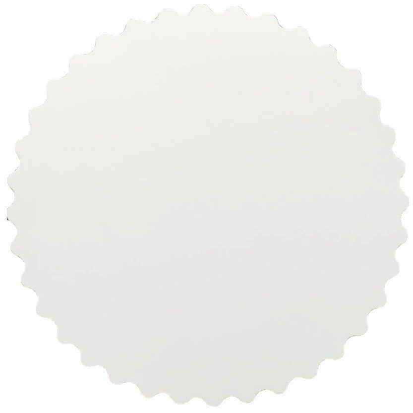 Ronda de oro soporte de fondo de la torta para hornear pastel de cumpleaños chasis duro punto occidental mousse pad Borde de papel cubierto Qi Feng almohadilla de la torta