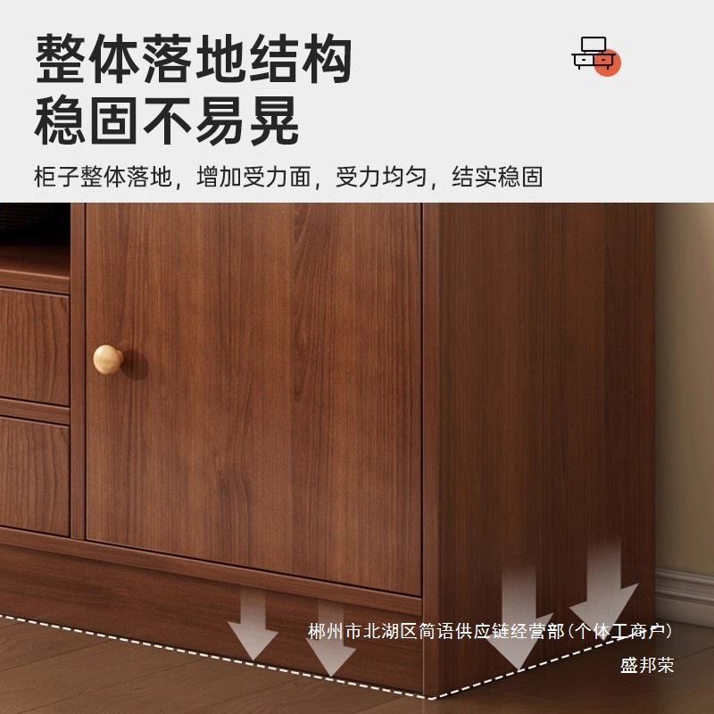Gabinete de televisión directo de fábrica de alta calidad, armario de almacenamiento moderno simple, sala de estar doméstica, dormitorio pequeño, nuevo tipo image 4