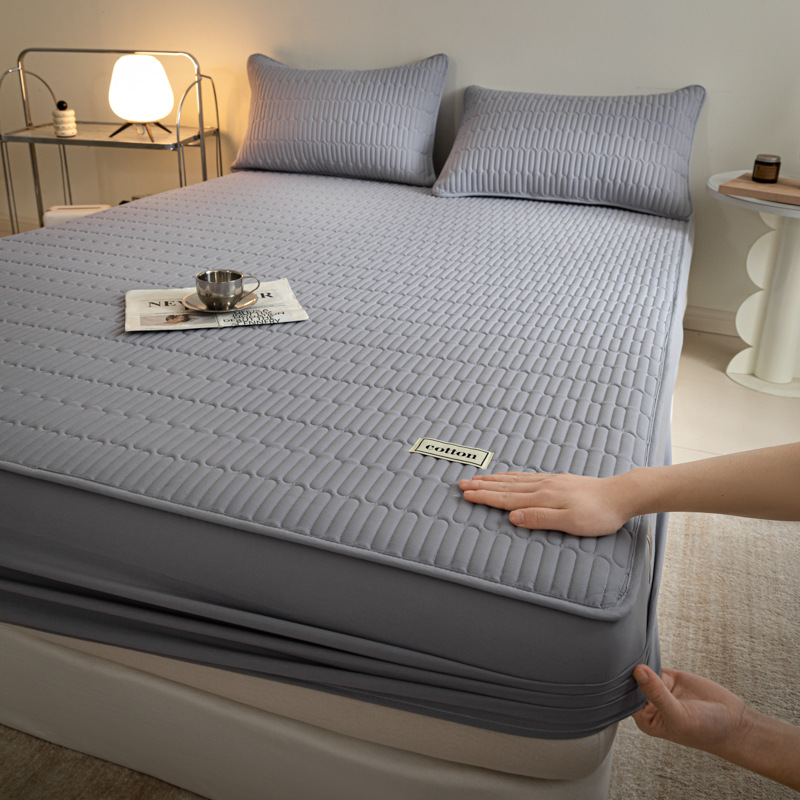 Nueva sábana de cama de algodón de una sola pieza funda de sábana cubierta protectora de colchón Simmons nueva temporada universal
