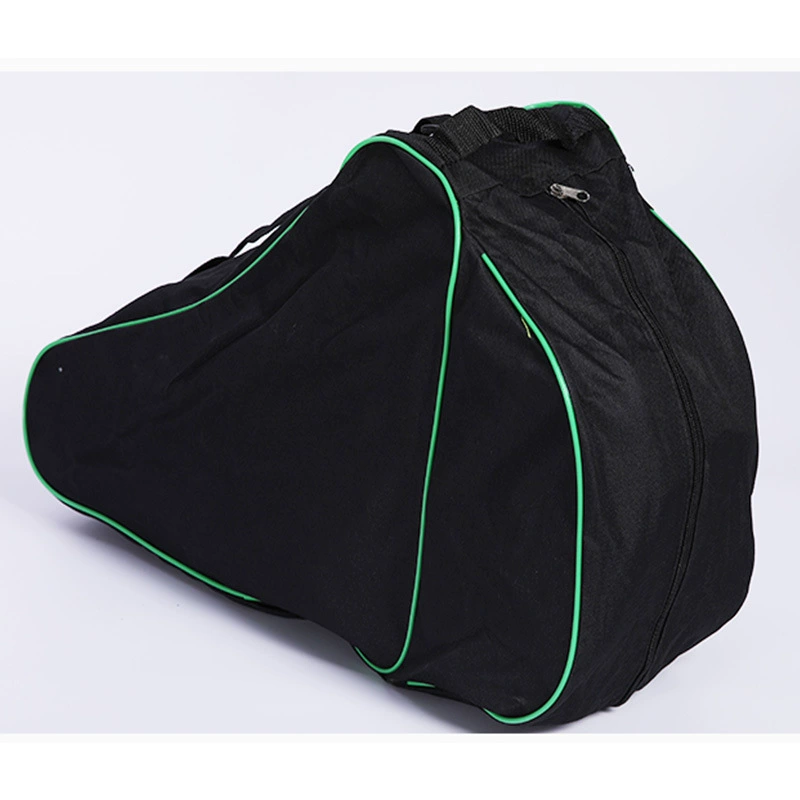 Skates, backpack, handheld one-shoulder bag, black bag accessory for adults for street skating