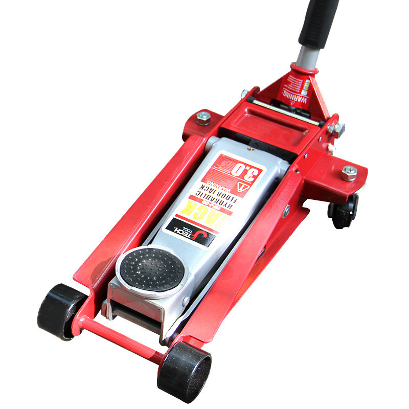 Jieke HFJ-30 Jack 3 Tons Heavy Double Pump Horizontal Hydraulic Jack Auto Repair Lifting Tool 3T