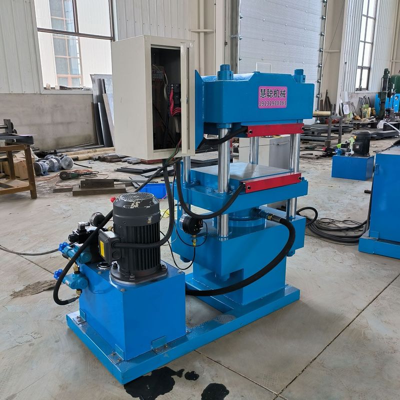 大型多層フラットベッド加硫機 4 柱ヒートプレス機 全自動デジタル表示温度制御 PLC 制御|undefined
