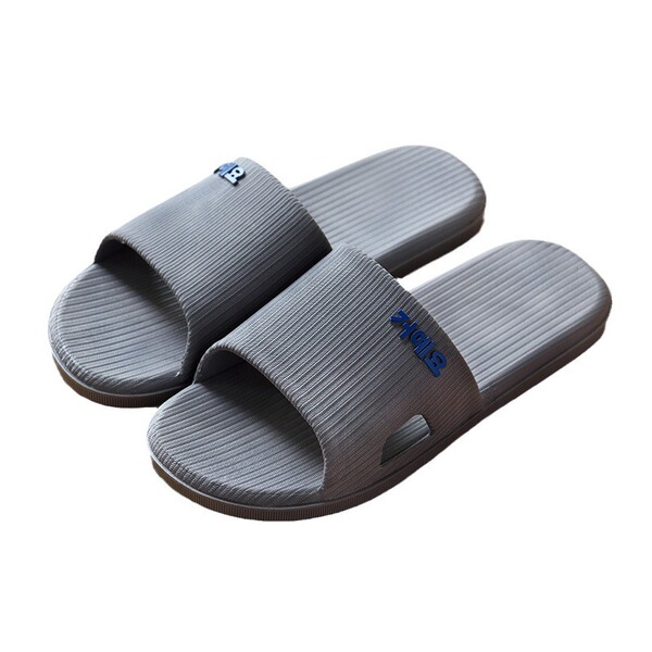 Home summer non-slip ultra-soft slippers PVC for bathroom for men…