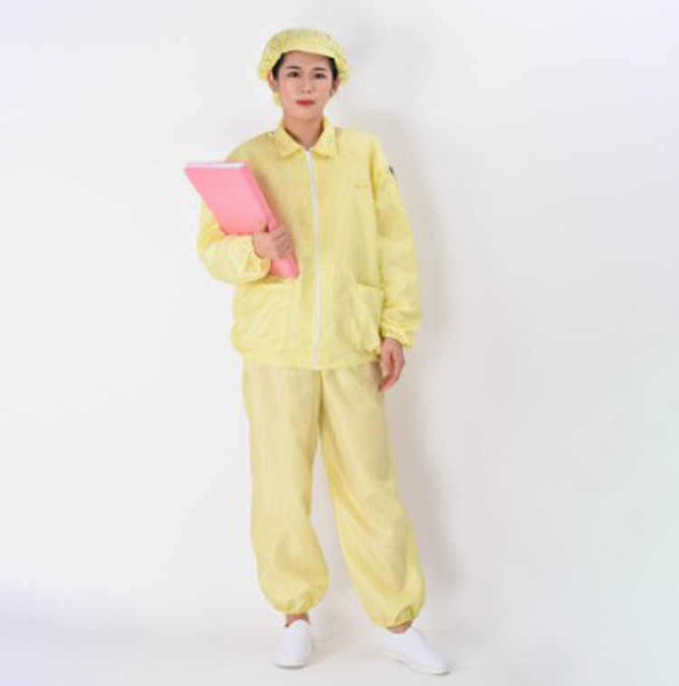 Quần áo làm việc công nghiệp chống bụi quần áo chống tĩnh điện quần áo bảo hộ WDE-002