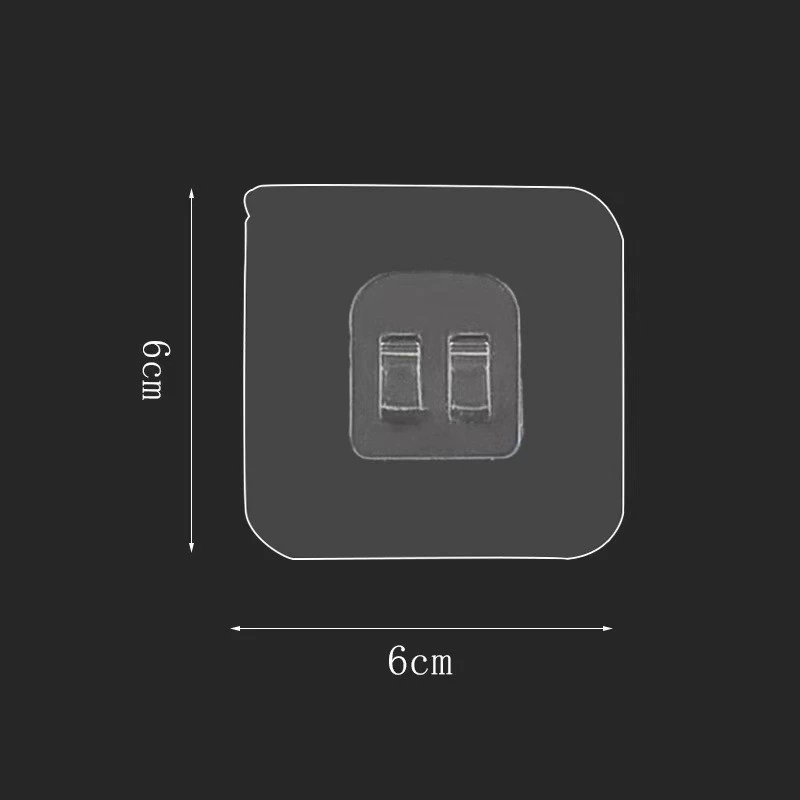 Крепления на стены с сильным клеем, прозрачные, без сверления, без следов, для кухни и ванной, универсальные варианты
