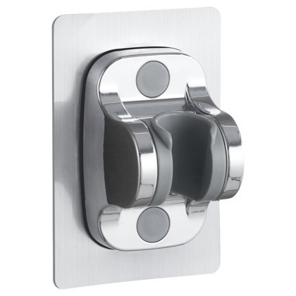 Shower Head Mount Bracket without Drilling Wall Mount, 360-Degree Swivel Handheld Shower Holder, High Adhesion 4/16 Shower Hose