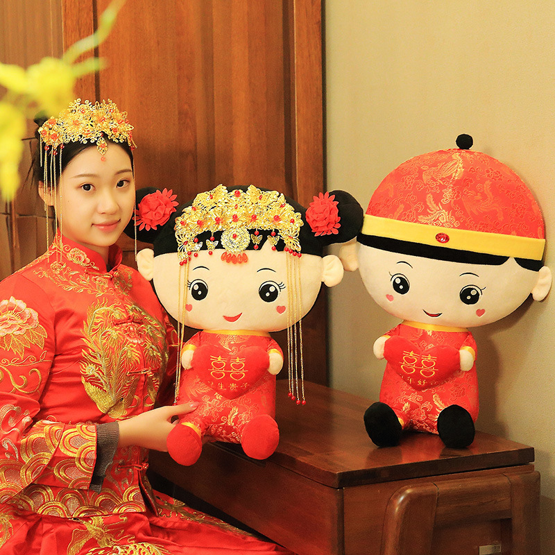 新型結婚祝い新婚人形と結婚ベッドのペア|undefined