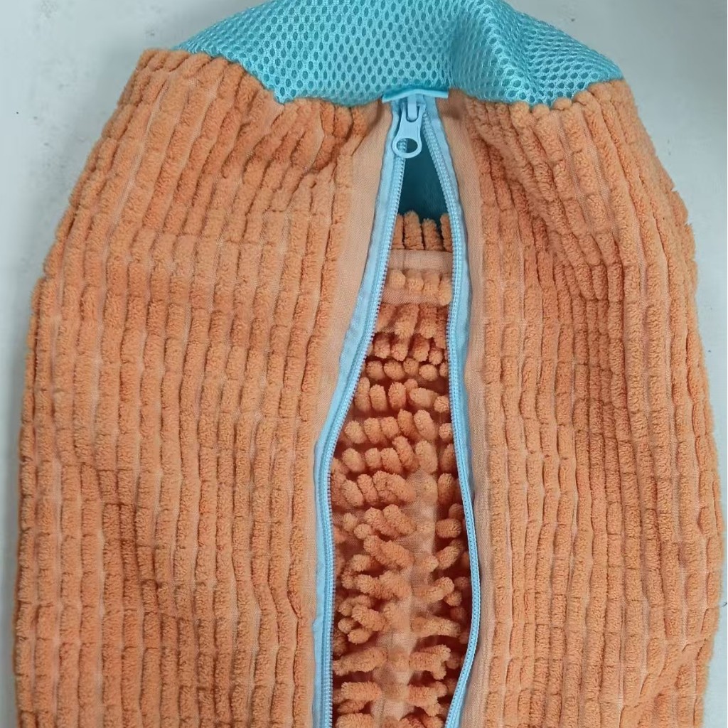 오렌지 + 블루 일반 지퍼