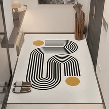 高端轻奢入户门圈绒地垫大门口进门门垫脚垫家用玄关地毯可洗裁剪